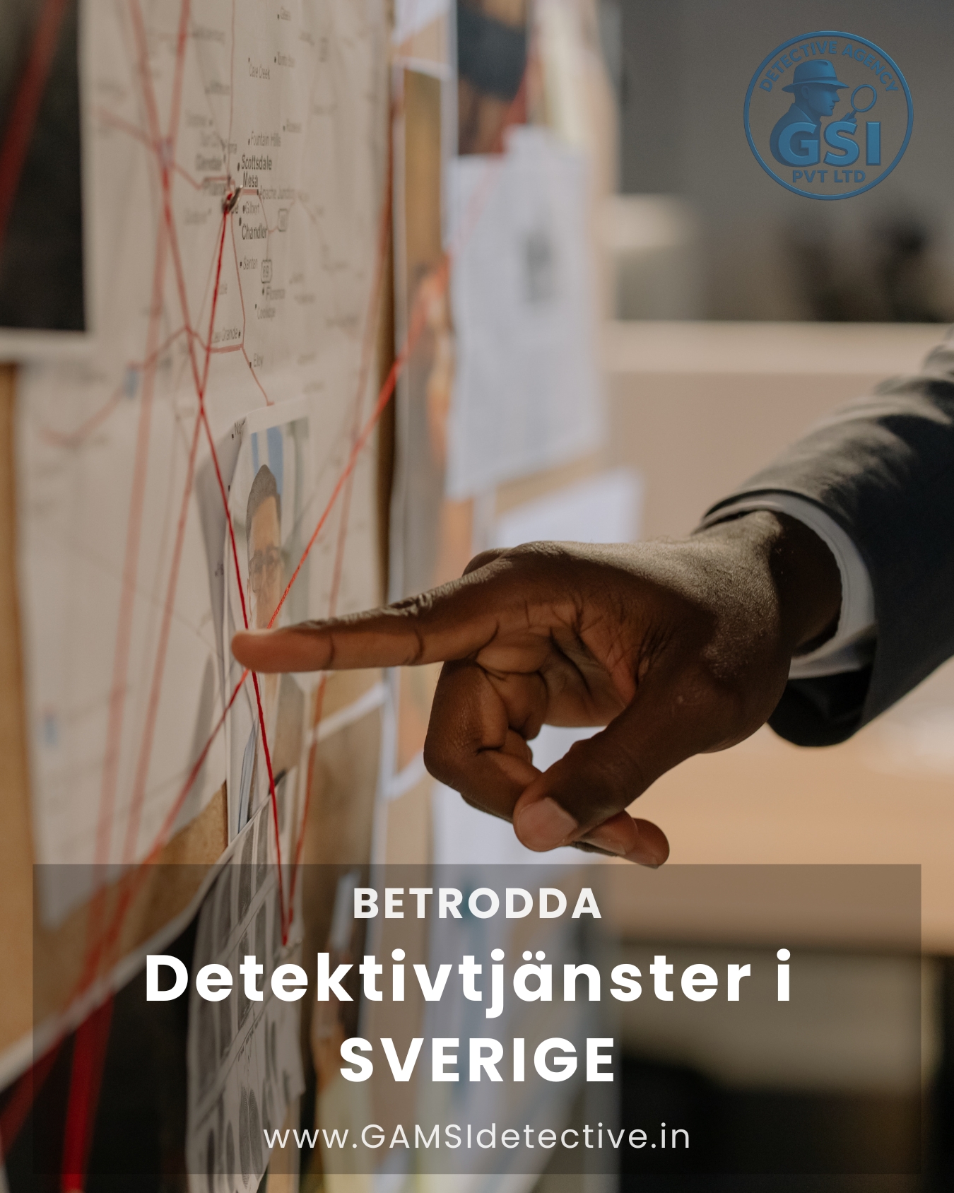 Trusted private detective agency in Sweden